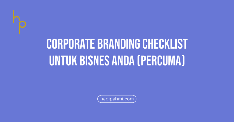 corporate branding checklist